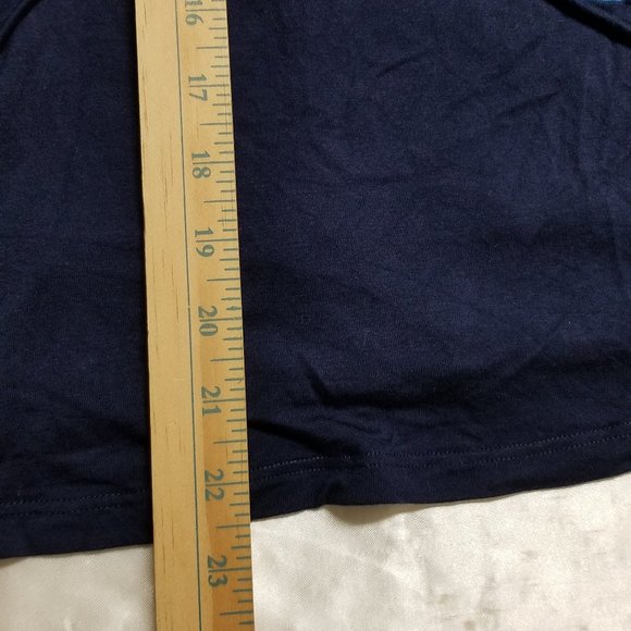 Cable & gauge woman's top blue v-neck‎ Small - Picture 8 of 8